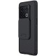 Nillkin CamShield Slide Camera Back Hard Case Cover priekš OnePlus 10 Pro 5G - Melns - plastikas aizmugures apvalks / bampers ar kameras aizsargmehānismu