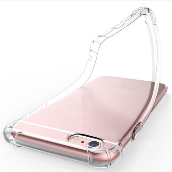 Anti Shock 0.5mm Back Case priekš Apple iPhone 14 Pro - Caurspīdīgs - triecienizturīgs silikona aizmugures apvalks / bampers-vāciņš