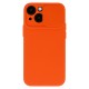 CamShield Soft Back Case priekš Samsung Galaxy A13 4G A135 - Oranžš - silikona aizmugures apvalks / bampers ar kameras aizsargmehānismu
