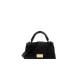 iDeal of Sweden AG22 Valentina Top-Handle Bag - Black Croco - sieviešu rokassoma / pleca soma