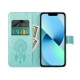 Forcell Mezzo Book Case priekš Samsung Galaxy A22 5G A226 - Tirkīzs / Sapņu Ķērājs - sāniski atverams maciņš ar stendu un auklu / grāmatveida maks