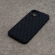 3D Cube Back Case priekš Apple iPhone 11 - Melns - silikona aizmugures apvalks / bampers-vāciņš