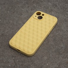 3D Cube Back Case priekš Apple iPhone 11 - Dzeltens - silikona aizmugures apvalks / bampers-vāciņš