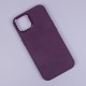 Satin Back Case для Apple iPhone 13 Pro Max - Бордовый - матовая силиконовая накладка / бампер-крышка