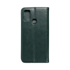 Smart Magnetic Case priekš Huawei Nova 10 Pro - Tumši Zaļš - sāniski atverams mākslīgas ādas maciņš ar stendu