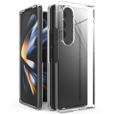 Ringke Slim Case (Upper Cover / Lower Cover) priekš Samsung Galaxy Fold4 5G - Caurspīdīgs - plastikas aizmugures apvalks / vāciņš