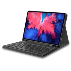 Tech-Protect SC Pen Book Case with Keyboard priekš Lenovo Tab P11 TB-J606 / P11 Plus TB-J616 - Melns - sāniski atverams maciņš ar stendu un klaviatūru