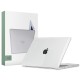 Tech-Protect Smartshell Protective Case priekš Apple MacBook Air 13-inch M2 (2022) A2681 - Caurspīdīgs - plastikas no abām pusēm apvalks / maciņš