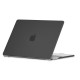 Tech-Protect Smartshell Protective Case priekš Apple MacBook Air 13-inch M2 (2022) A2681 - Melns / Matēts - plastikas no abām pusēm apvalks / maciņš