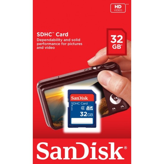 Sandisk 32GB SDHC HS-I Card class4 Atmiņas karte