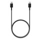 Samsung 1M EP-DA705BBE Type-C to Type-C cable - Чёрный - USB-C дата кабель / провод для зарядки