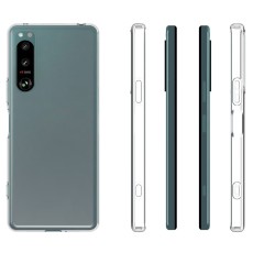 Non-slip Inner TPU Back Cover priekš Sony Xperia 5 IV - Caurspīdīgs - silikona aizmugures apvalks / bampers-vāciņš