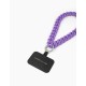 iDeal of Sweden SS23 Phone Wristlet Strap - Purple Bliss - metāliska rokas siksniņa