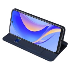 Dux Ducis Skin Pro series priekš Huawei Nova Y90 - Tumši Zils - sāniski atverams maciņš ar magnētu un stendu