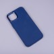 Satin Back Case priekš Apple iPhone 13 Pro - Tumši Zils - matēts silikona aizmugures apvalks / bampers-vāciņš