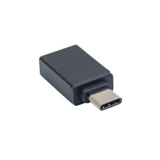 Akyga AK-AD-54 USB 3.1 to Type-C OTG Adapter - Melns - USB adapteris telefoniem vai planšetdatoriem ar Type-C ieeju / konektoru