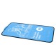 AirBag Shockproof Full Glue Tempered Glass screen protector priekš Apple iPhone 13 / 13 Pro / 14 - Melns - Ekrāna Aizsargstikls / Bruņota Stikla Aizsargplēve