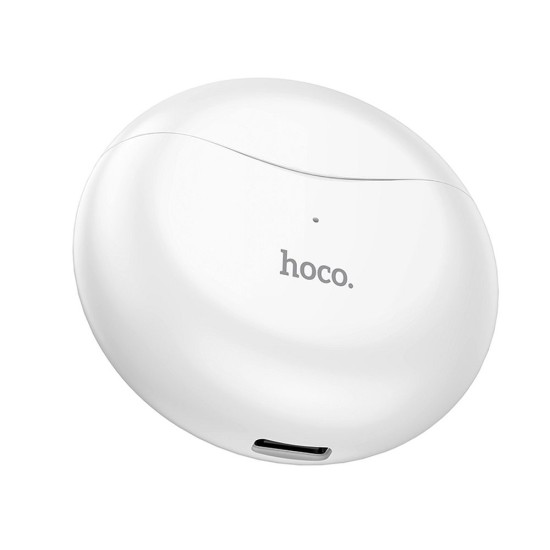 Hoco (EW14) TWS Wireless Headphones 5.0 with Charging Base Universālas Bezvadu Austiņas - Baltas