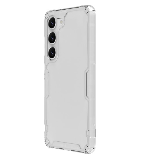 NILLKIN Nature 0.6mm Soft TPU Phone Case priekš Samsung Galaxy S23 Plus 5G S916 - Caurspīdīgs - silikona aizmugures apvalks / bampers-vāciņš