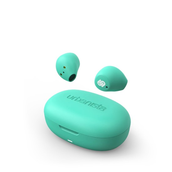 Urbanista Lisbon TWS True Wireless In-Ear Earphones Bluetooth 5.2 Universālas Bezvadu Austiņas - Tirkīzs
