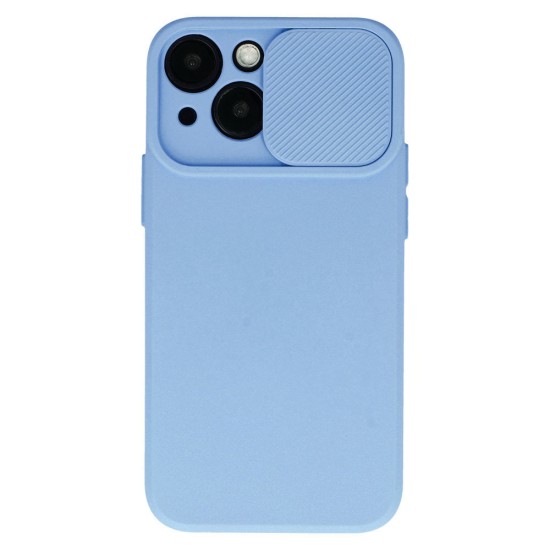 CamShield Soft Back Case priekš Apple iPhone 11 - Gaiši Zils - silikona aizmugures apvalks / bampers ar kameras aizsargmehānismu