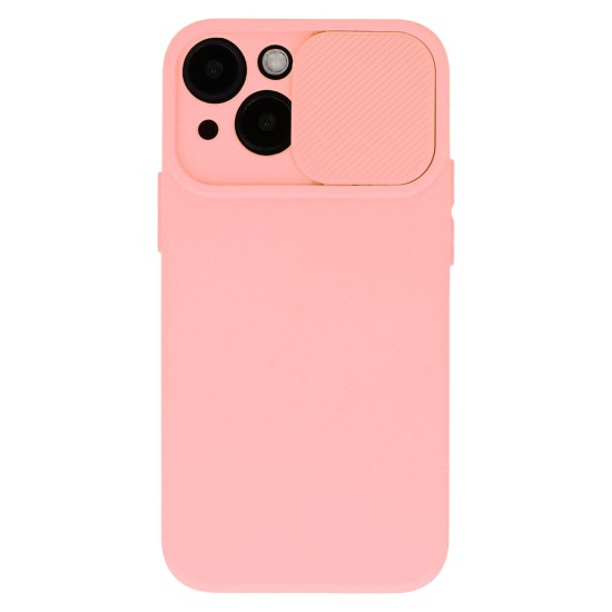 CamShield Soft Back Case priekš Apple iPhone 11 - Rozā Smiltis - silikona aizmugures apvalks / bampers ar kameras aizsargmehānismu