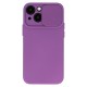 CamShield Soft Back Case priekš Apple iPhone 13 - Violets - silikona aizmugures apvalks / bampers ar kameras aizsargmehānismu