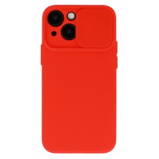 CamShield Soft Back Case priekš Samsung Galaxy S22 Ultra 5G S908 - Sarkans - silikona aizmugures apvalks / bampers ar kameras aizsargmehānismu