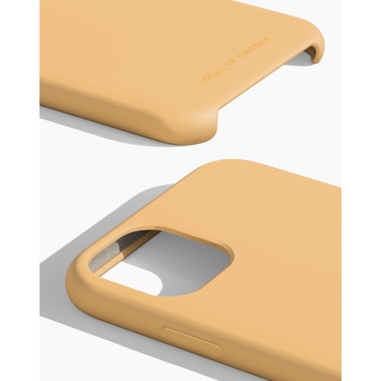 iDeal of Sweden Silicone SI23 Back Case priekš Apple iPhone 11 - Apricot - silikona aizmugures apvalks / bampers-vāciņš