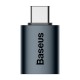 Baseus USB 3.1 OTG Female to Type-C Male - Zils - USB adapteris telefoniem vai planšetdatoriem ar Type-C ieeju / konektoru