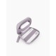 iDeal of Sweden Athena Necklace AS22 Back Case priekš Apple iPhone 13 mini - Lavender - mākslīgās ādas aizmugures apvalks ar siksniņu un Airpods somiņu / bampers-vāciņš