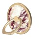 iDeal of Sweden Magnetic Ring Mount - Calacatta Ruby Marble - Universāls magnētisks gredzens-turētājs telefonam