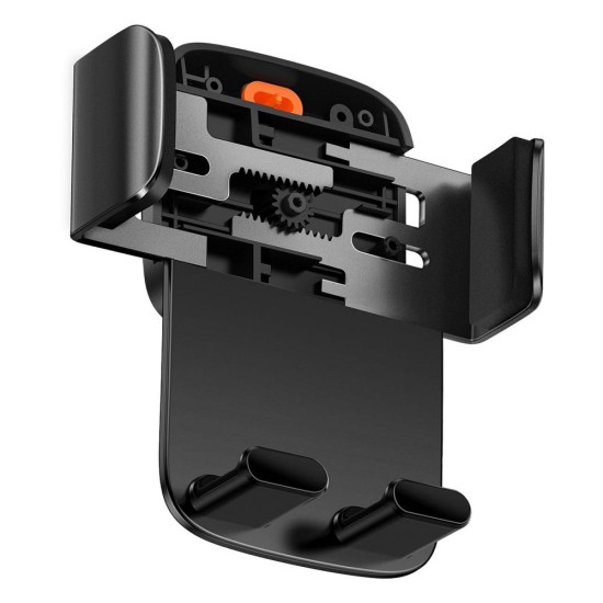 Baseus Easy Control Clamp Car Mount Holder on Dashboard - Melns - Universāls stiprinājums uz automašīnas paneļa