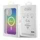 Guess IML Iridescent MagSafe Collection Back Case GUHMP15LHITSK priekš Apple iPhone 15 Pro - Krāsains - silikona-plastikāta aizmugures apvalks / bampers-vāciņš