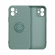 RoarKorea Amber Ring Back Case priekš Samsung Galaxy A54 5G A546 - Zaļš - silikona aizmugures apvalks ar gredzenu / bampers-vāciņš