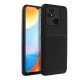 Forcell Noble Back Case priekš Xiaomi Redmi Note 12 Pro+ - Melns - mākslīgās ādas aizmugures apvalks ar iebūvētu metālisku plāksni / bampers-vāciņš