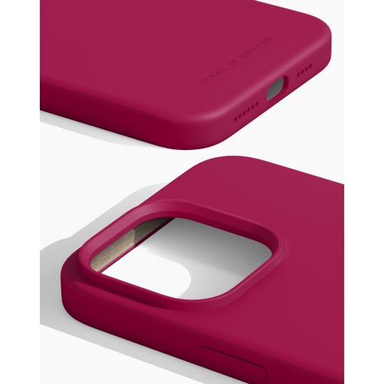 iDeal of Sweden Silicone SI23 Back Case priekš Apple iPhone 14 Pro Max - Magenta - silikona aizmugures apvalks / bampers-vāciņš