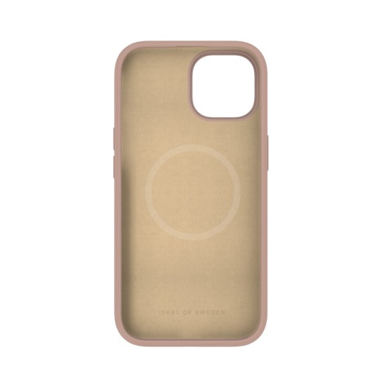 iDeal of Sweden Silicone MagSafe Back Case для Apple iPhone 15 Plush - Blush Pink - силиконовый чехол-накладка / бампер-крышка