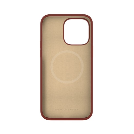 iDeal of Sweden Silicone MagSafe Back Case priekš Apple iPhone 14 Pro - Dark Amber - silikona aizmugures apvalks / bampers-vāciņš