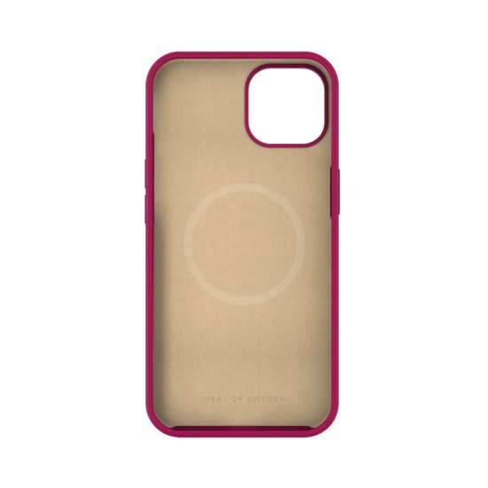 iDeal of Sweden Silicone MagSafe Back Case priekš Apple iPhone 14 - Magenta - silikona aizmugures apvalks / bampers-vāciņš