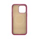 iDeal of Sweden Silicone MagSafe Back Case priekš Apple iPhone 14 Pro Max - Magenta - silikona aizmugures apvalks / bampers-vāciņš