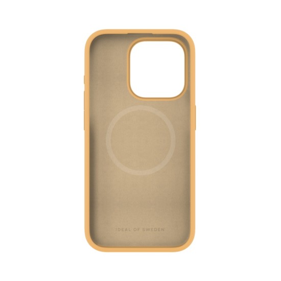 iDeal of Sweden Silicone MagSafe Back Case priekš Apple iPhone 15 Pro - Apricot - silikona aizmugures apvalks / bampers-vāciņš