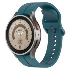 Silicone Watch Band Replacement для Samsung Galaxy Watch 4 / 5 / 5 Pro / 6 / Classic / 7 / FE (40 / 42 / 43 / 44 / 45 / 46 / 47 mm) - Синий - силиконовый ремешок для часов