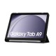 Tech-Protect SC Pen Hybrid Book Case priekš Samsung Galaxy Tab A9 X110 / X115 - Melns - sāniski atverams maciņš ar magnētu un stendu