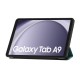 Tech-Protect Smart Case для Samsung Galaxy Tab A9 X110 / X115 - Зелёный / Кот - чехол-книжка с магнитом и стендом / подставкой