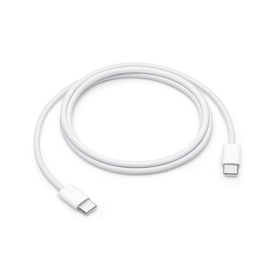 Apple 1M MQKJ3ZM/A USB--C to USB-C 60W Woven Charge Cable - Apple iPhone / iPad Type-C lādēšanas un datu kabelis / vads