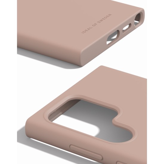 iDeal of Sweden Silicone Back Case priekš Samsung Galaxy S24 Ultra 5G - Blush Pink - silikona aizmugures apvalks / bampers-vāciņš