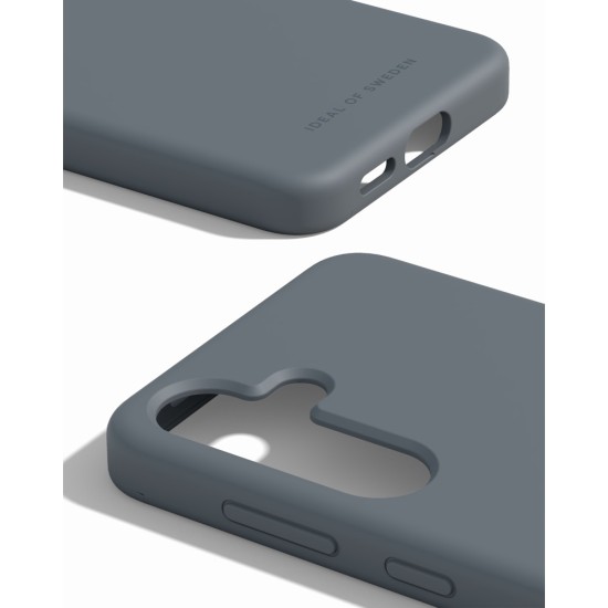 iDeal of Sweden Silicone Back Case priekš Samsung Galaxy S24 5G - Midnight Blue - silikona aizmugures apvalks / bampers-vāciņš