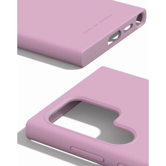 iDeal of Sweden Silicone Back Case priekš Samsung Galaxy S24 Ultra 5G - Bubblegum Pink - silikona aizmugures apvalks / bampers-vāciņš