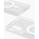 iDeal of Sweden Clear MagSafe Back Case priekš Samsung Galaxy S24 Ultra 5G - Clear - silikona aizmugures apvalks / bampers-vāciņš